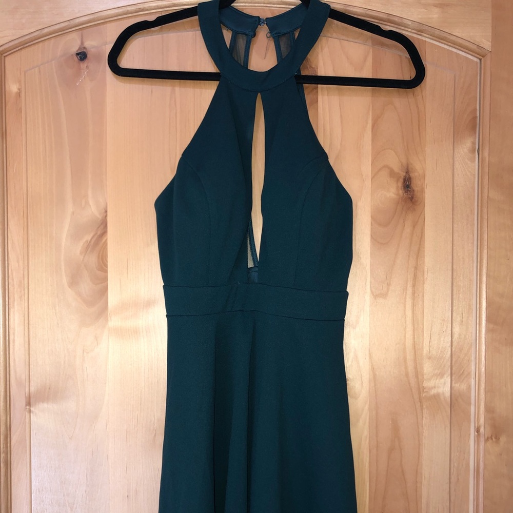 Green dress